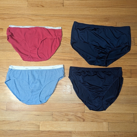$5 Bundle of Size 9 Panties Underwear Bikini Briefs Hanes Fruit of the Loom - Picture 7 of 8